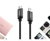 UGREEN Kabel USB-C do Mini USB US242 1m czarny - 1489142 - zdjęcie 3